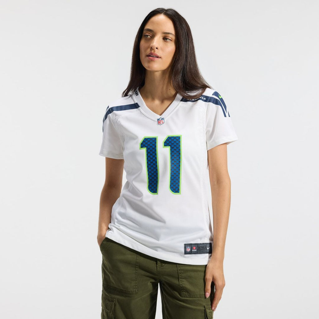 Jaxon Smith - Njigba Seattle Seahawks Women's Game Jersey - White