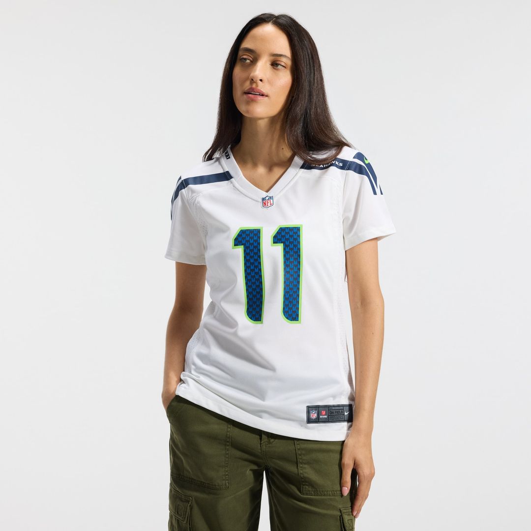 Jaxon Smith - Njigba Seattle Seahawks Women's Game Jersey - White