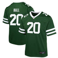 Breece Hall New York Jets Youth Game Jersey - Green