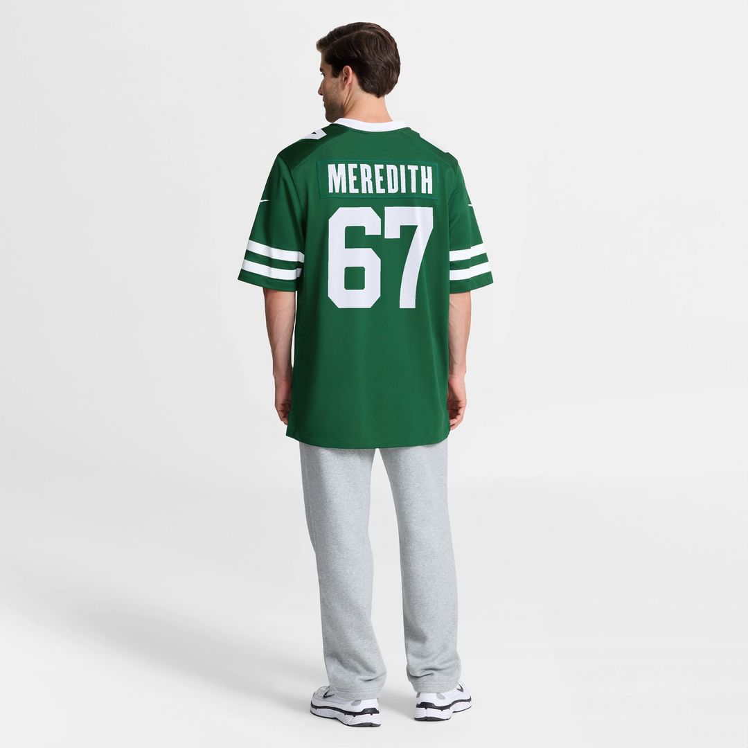 Jordan Meredith New York Jets Team Game Jersey - Legacy Green