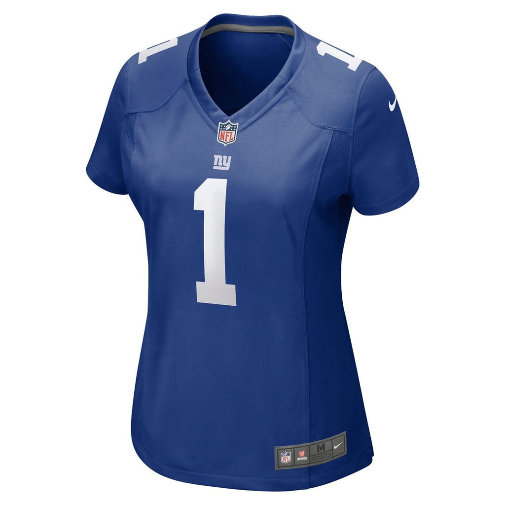 Number 1 Mom New York Giants Women's Game Jersey - Royal
