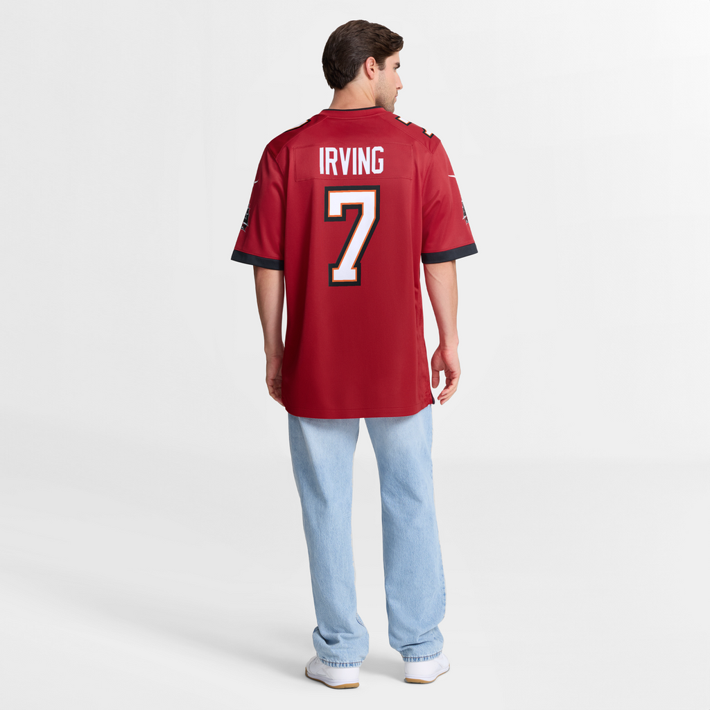 Bucky Irving Tampa Bay Buccaneers Game Jersey - White