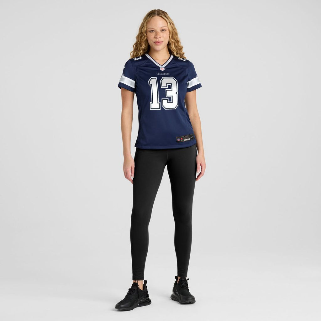 Caleb Downs Dallas Cowboys Women's Alternate Game Jersey - White