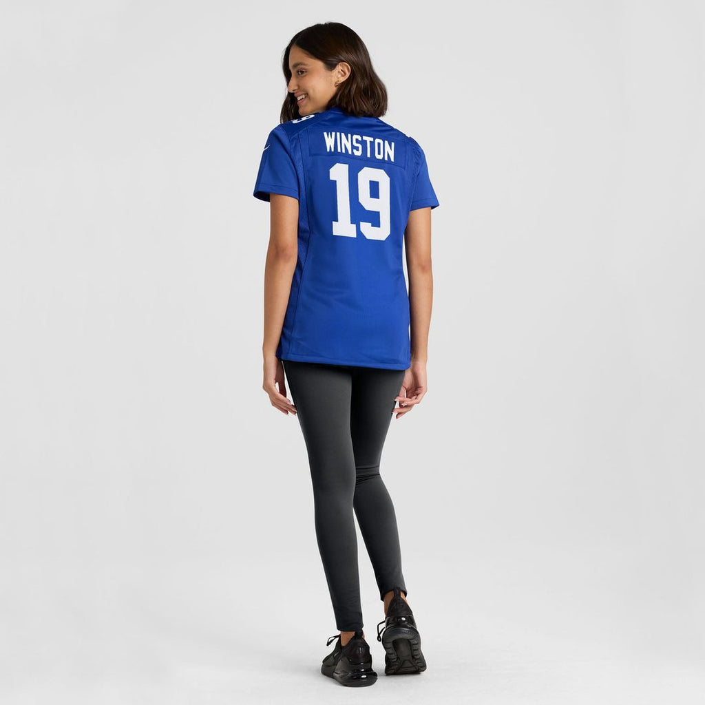Jameis Winston New York Giants Women's Team Game Jersey - Royal