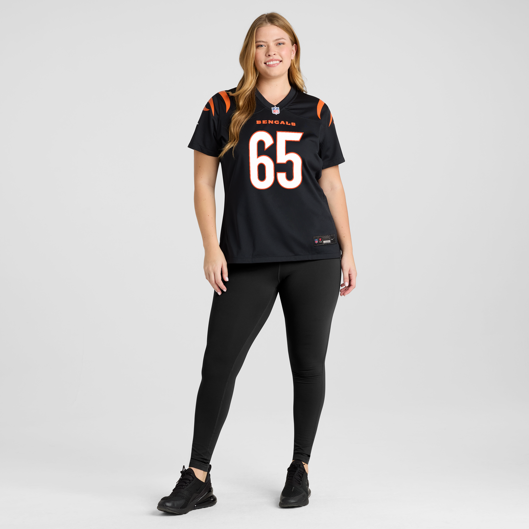 Connor Lew Cincinnati Bengals Women's Team Game Jersey - Black