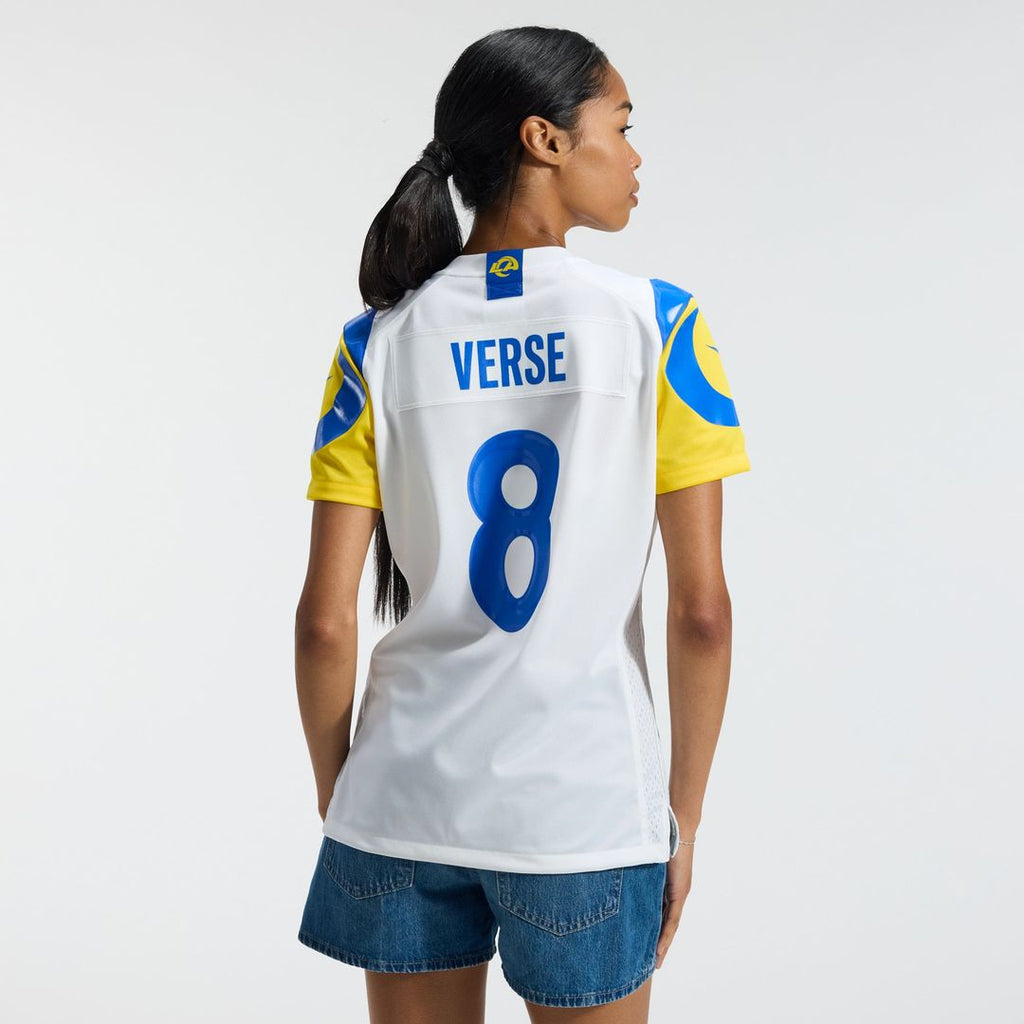 Jared Verse Los Angeles Rams Women's Game Jersey - White