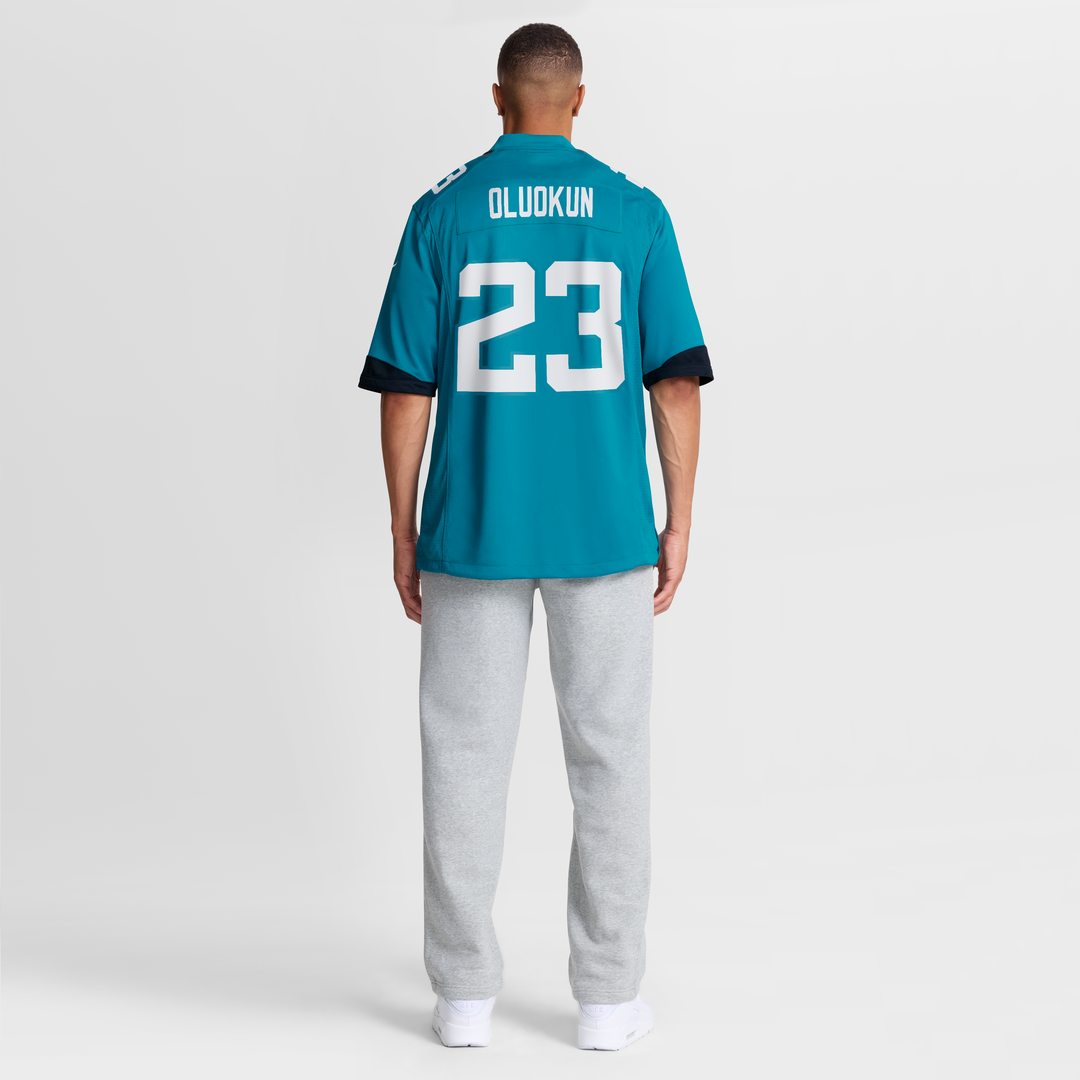 Foyesade Oluokun Jacksonville Jaguars Game Player Jersey - Teal