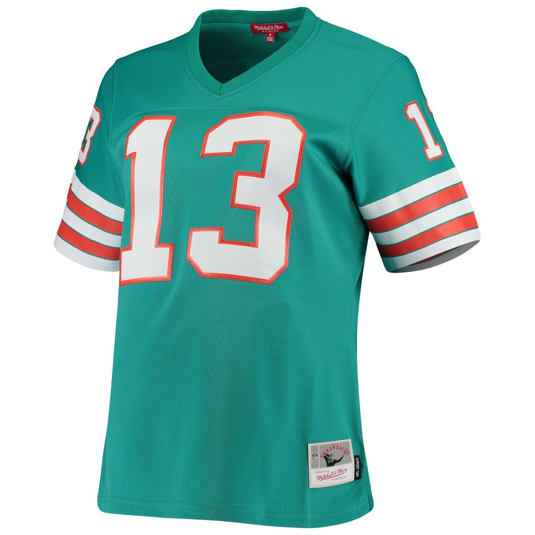 Dan Marino Miami Dolphins Women's 1984 Legacy Replica Jersey - Aqua