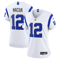 Puka Nacua Los Angeles Rams Women's Fearsome White Game Jersey