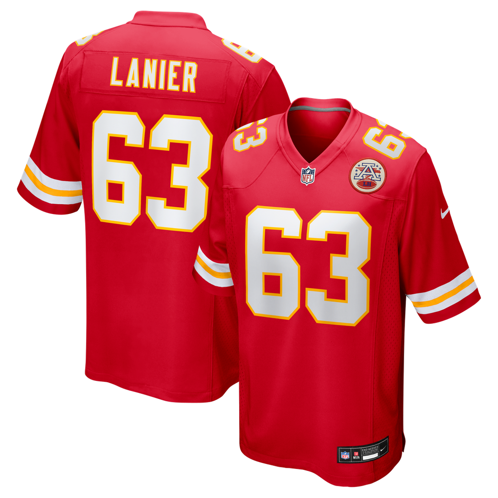 Willie Lanier Kansas City Chiefs Retired Player Jersey - Red
