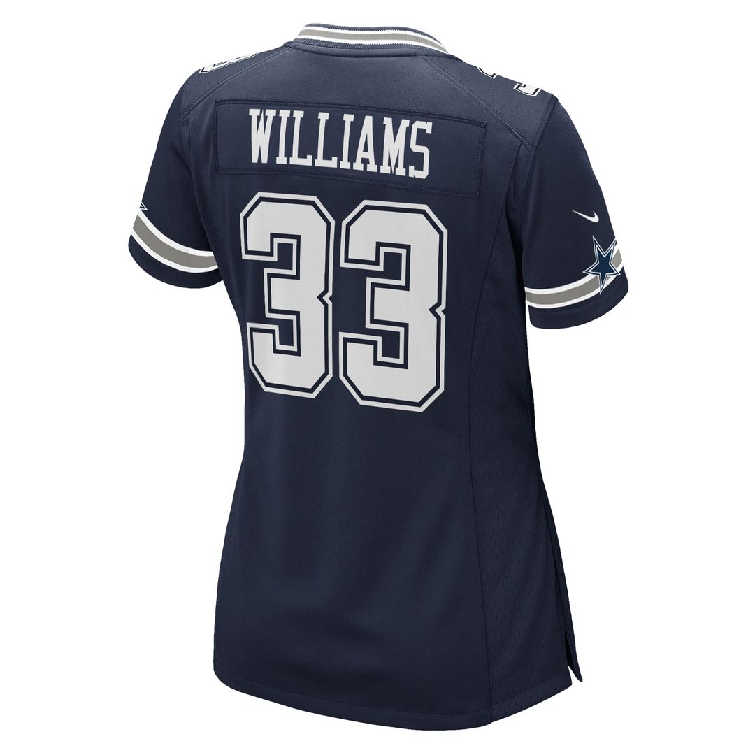 Javonte Williams Dallas Cowboys Women's Team Game Jersey - Navy