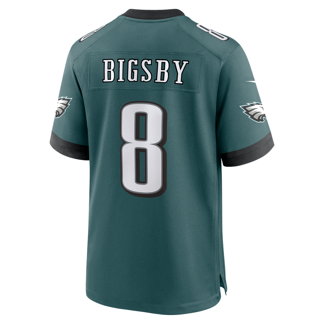 Tank Bigsby Philadelphia Eagles Team Game Jersey - Midnight Green
