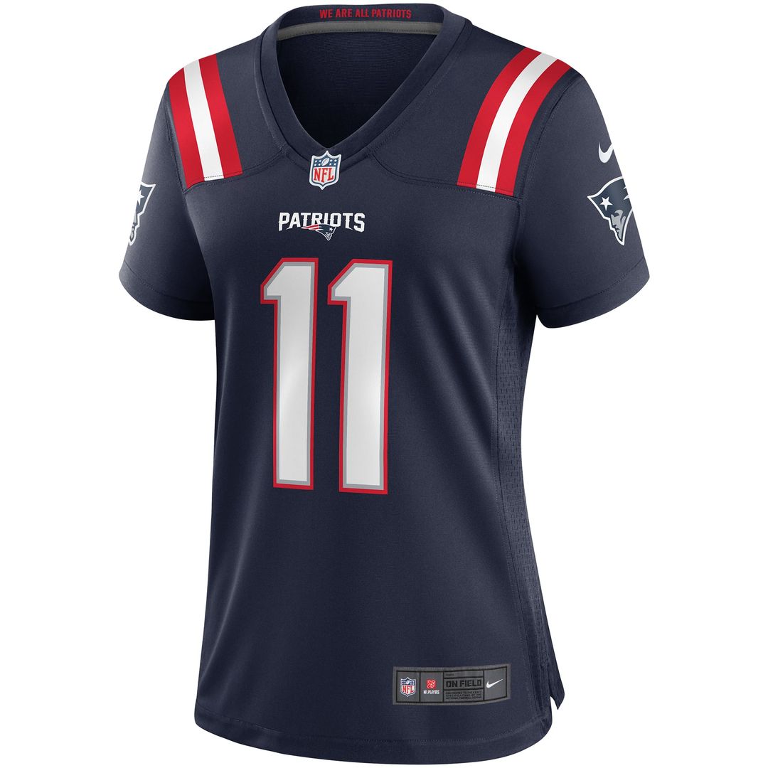 Drew Bledsoe New England Patriots Women's Retired Game Jersey - Red