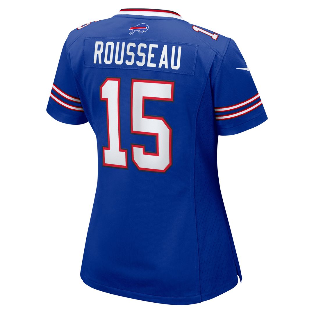 Gregory Rousseau Buffalo Bills Women's Team Game Jersey - Royal