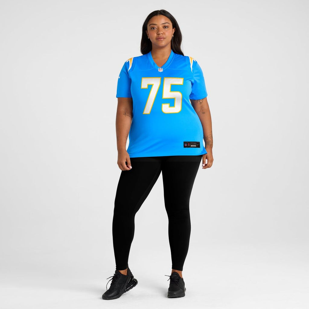 Bradley Bozeman Los Angeles Chargers Women's Game Jersey - Powder Blue