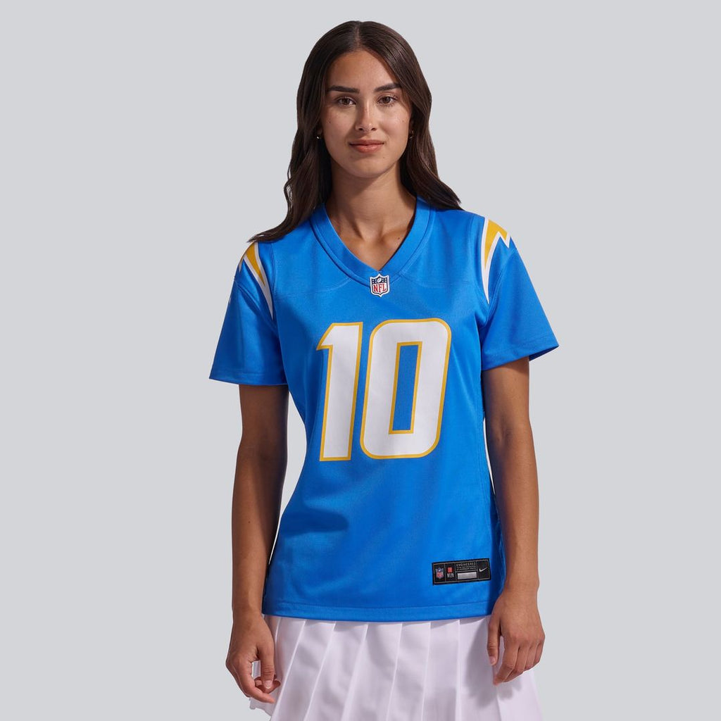 Justin Herbert Los Angeles Chargers Women's Player Game Jersey - Powder Blue