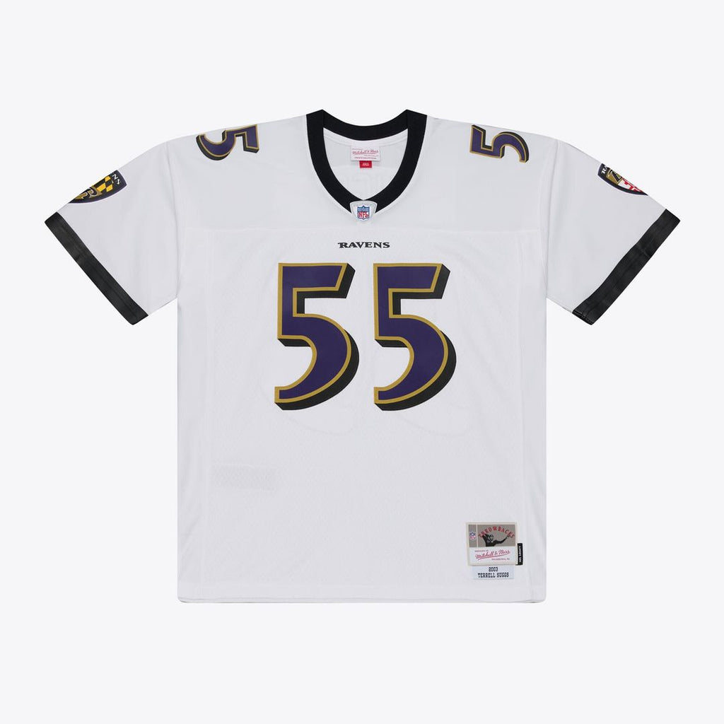 Terrell Suggs Baltimore Ravens 2003 Legacy Replica Player Jersey - White
