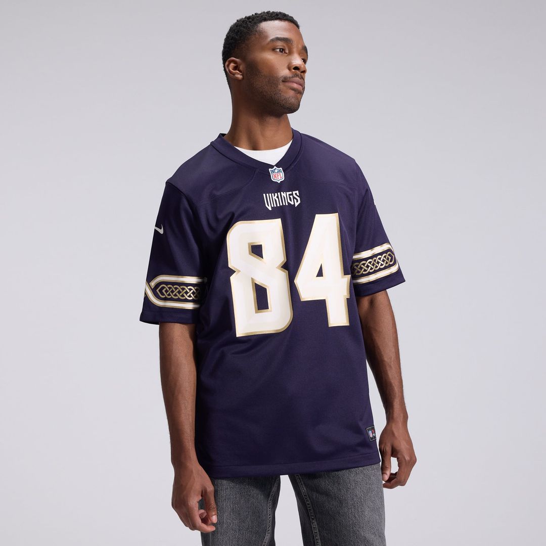 Randy Moss Minnesota Vikings 2026 Rivalries Collection Game Jersey - Purple