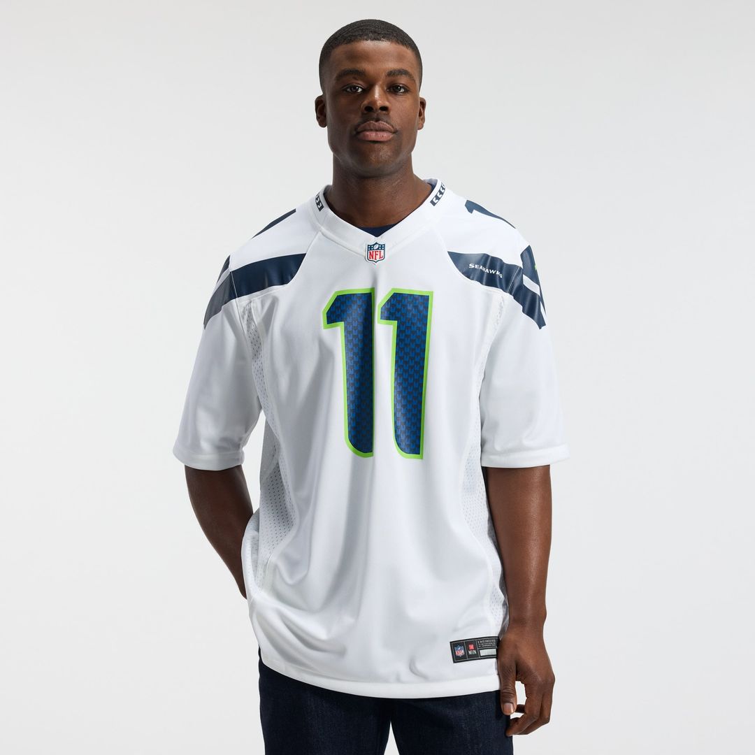 Jaxon Smith - Njigba Seattle Seahawks Game Jersey - White