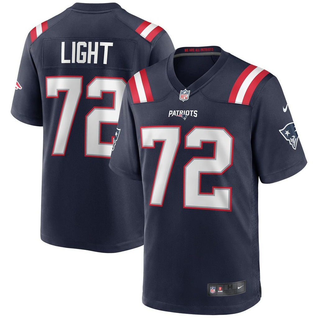 Matt Light New England Patriots Game Retired Player Jersey - Navy