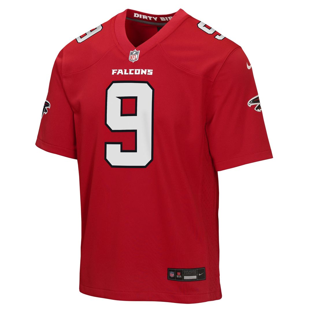 Michael Penix Jr. Atlanta Falcons Youth Game Jersey - White