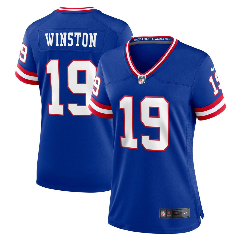 Jameis Winston New York Giants Women's Game Jersey - Royal
