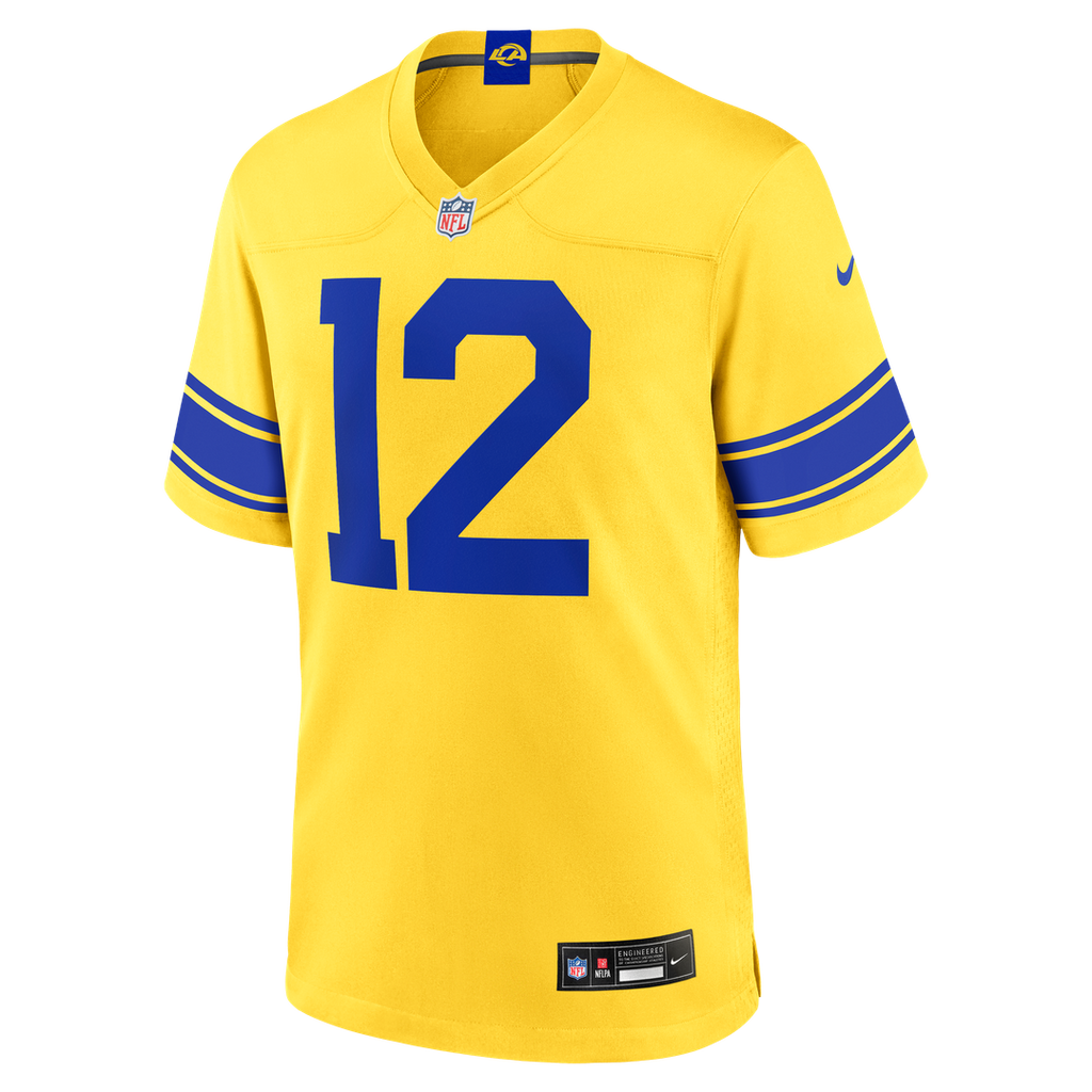 Puka Nacua Los Angeles Rams Team Game Player Jersey - Royal