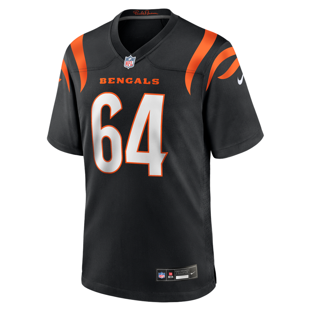 Ted Karras Cincinnati Bengals Game Player Jersey - Black