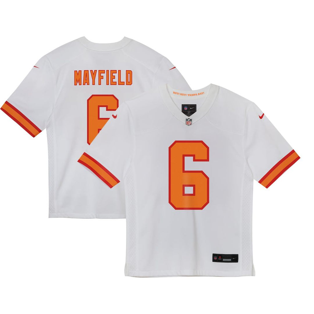 Baker Mayfield '76 Tampa Bay Buccaneers Preschool Game Jersey - White