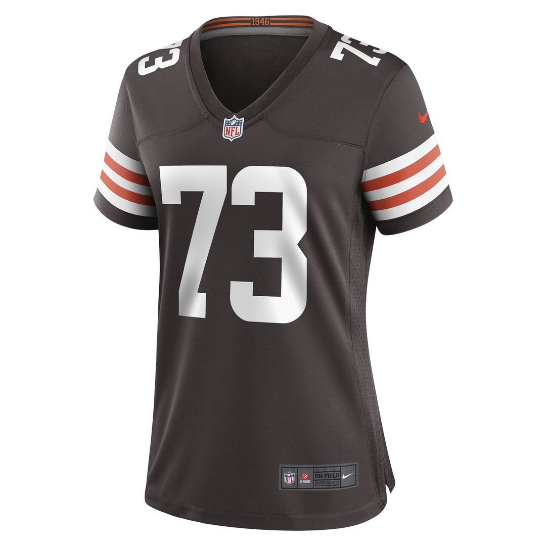 Joe Thomas Cleveland Browns Women's Retired Game Player Jersey - Brown