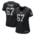 Will Putnam Las Vegas Raiders Women's Team Game Jersey - Black