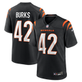 Oren Burks Cincinnati Bengals Team Game Jersey - Black