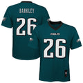 Saquon Barkley Philadelphia Eagles Outerstuff Youth Team Replica Jersey - Midnight Green