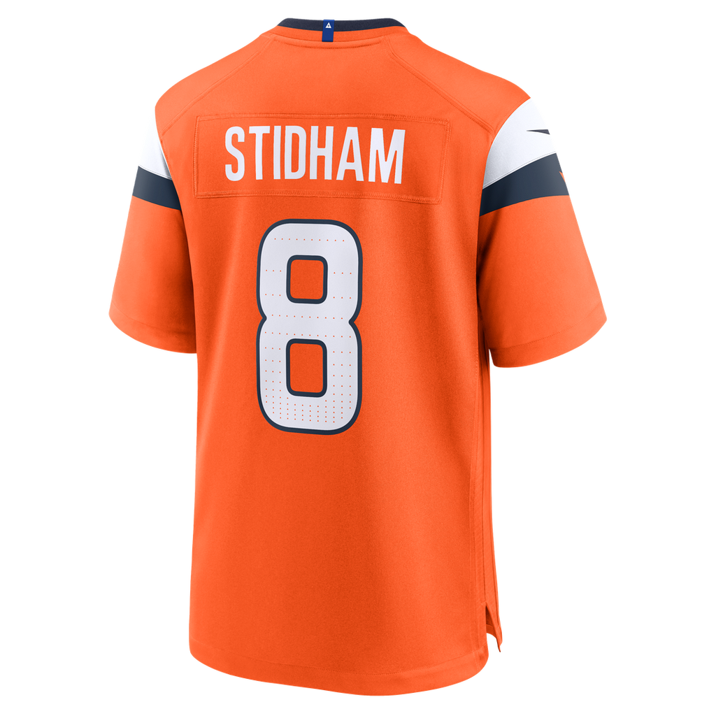 Jarrett Stidham Denver Broncos Team Game Jersey - Orange