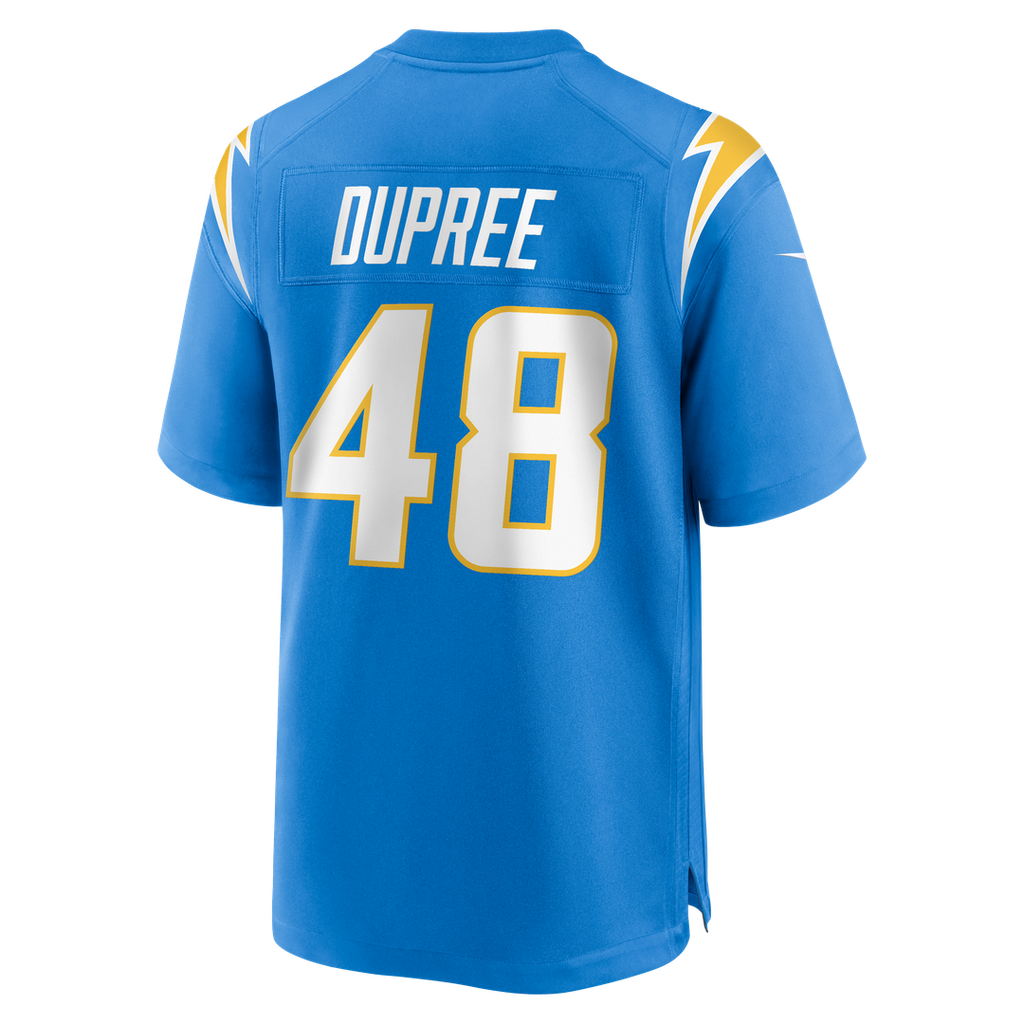 Bud Dupree Los Angeles Chargers Team Game Jersey - Powder Blue
