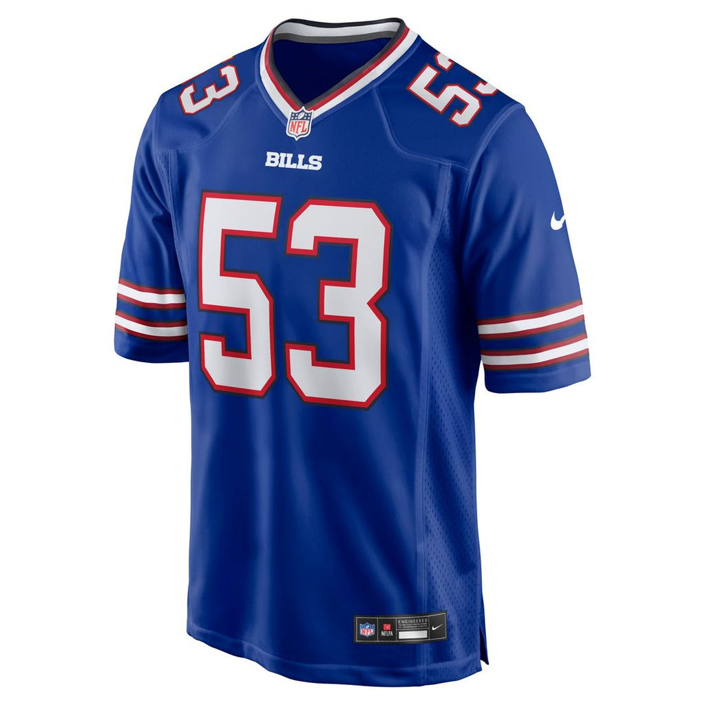 Lloyd Cushenberry III Buffalo Bills Team Game Jersey - Royal