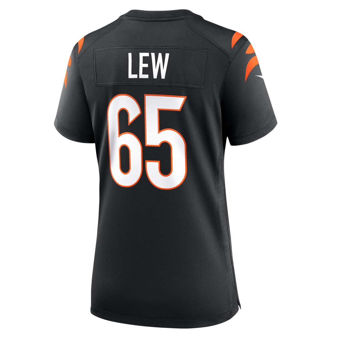 Connor Lew Cincinnati Bengals Women's Team Game Jersey - Black
