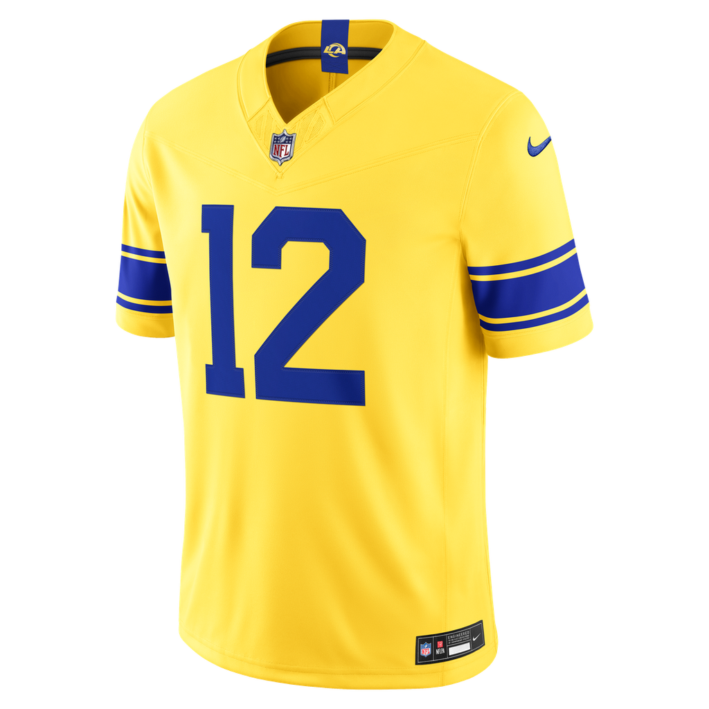 Puka Nacua Los Angeles Rams Team Vapor F.U.S.E. Stitched Limited Jersey - Royal