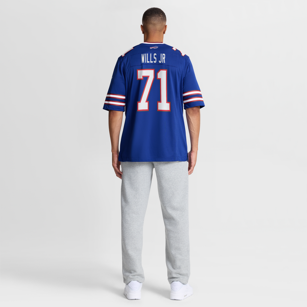 Jedrick Wills Jr. Buffalo Bills Team Game Jersey - Royal