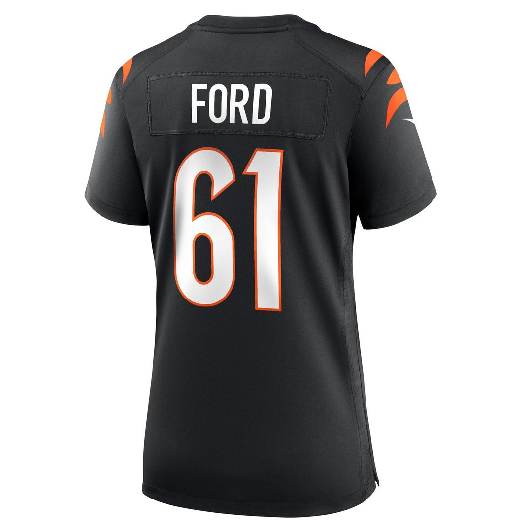 Cody Ford Cincinnati Bengals Women's Game Jersey - Black
