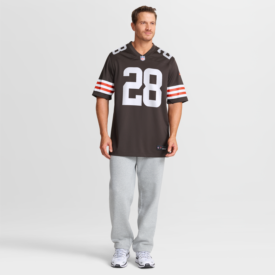 Tre Avery Cleveland Browns Team Game Jersey - Brown
