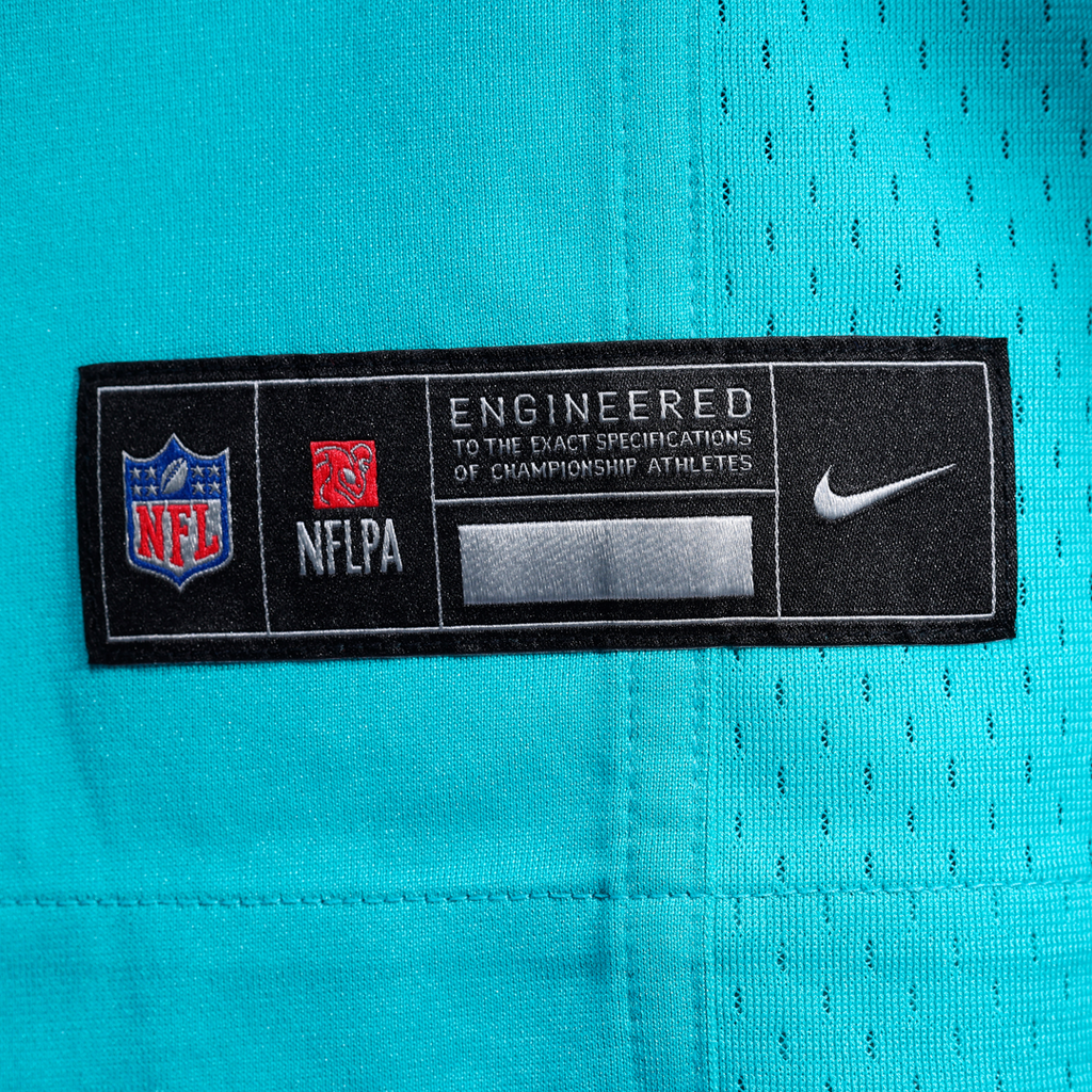 Bob Griese Miami Dolphins Game Retired Player Jersey - Aqua