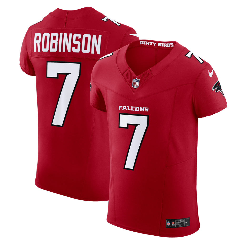 Bijan Robinson Atlanta Falcons Team Vapor F.U.S.E. Elite Jersey - Red