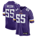Eric Wilson Minnesota Vikings Team Game Jersey - Purple