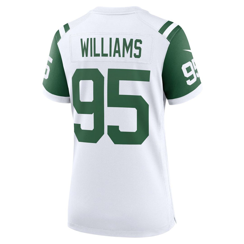 Quinnen Williams New York Jets Women's Classic Alternate Game Jersey - White