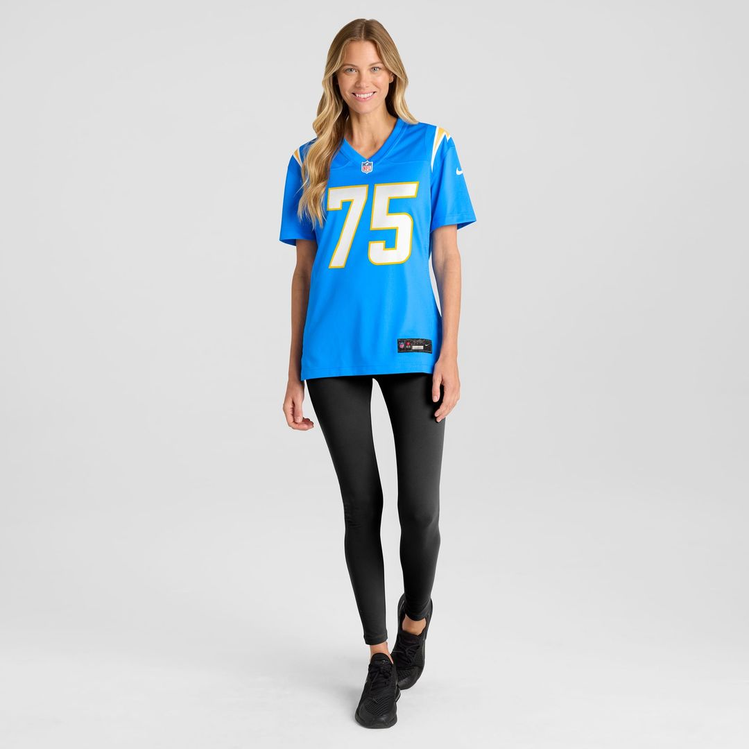 Bradley Bozeman Los Angeles Chargers Women's Game Jersey - Powder Blue