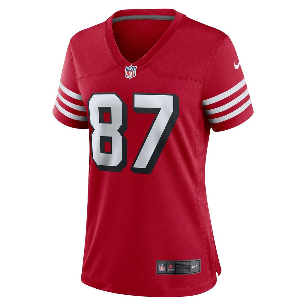 Dwight Clark San Francisco 49ers Women's Alternate Game Jersey - Scarlet