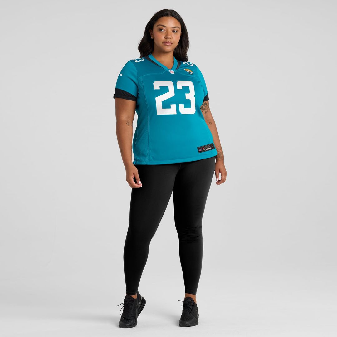 Foyesade Oluokun Jacksonville Jaguars Women's Game Player Jersey - Teal