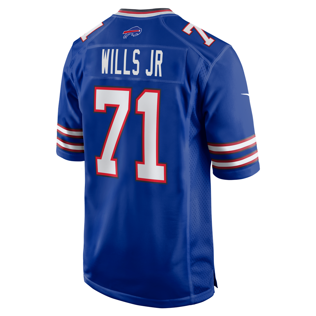 Jedrick Wills Jr. Buffalo Bills Team Game Jersey - Royal