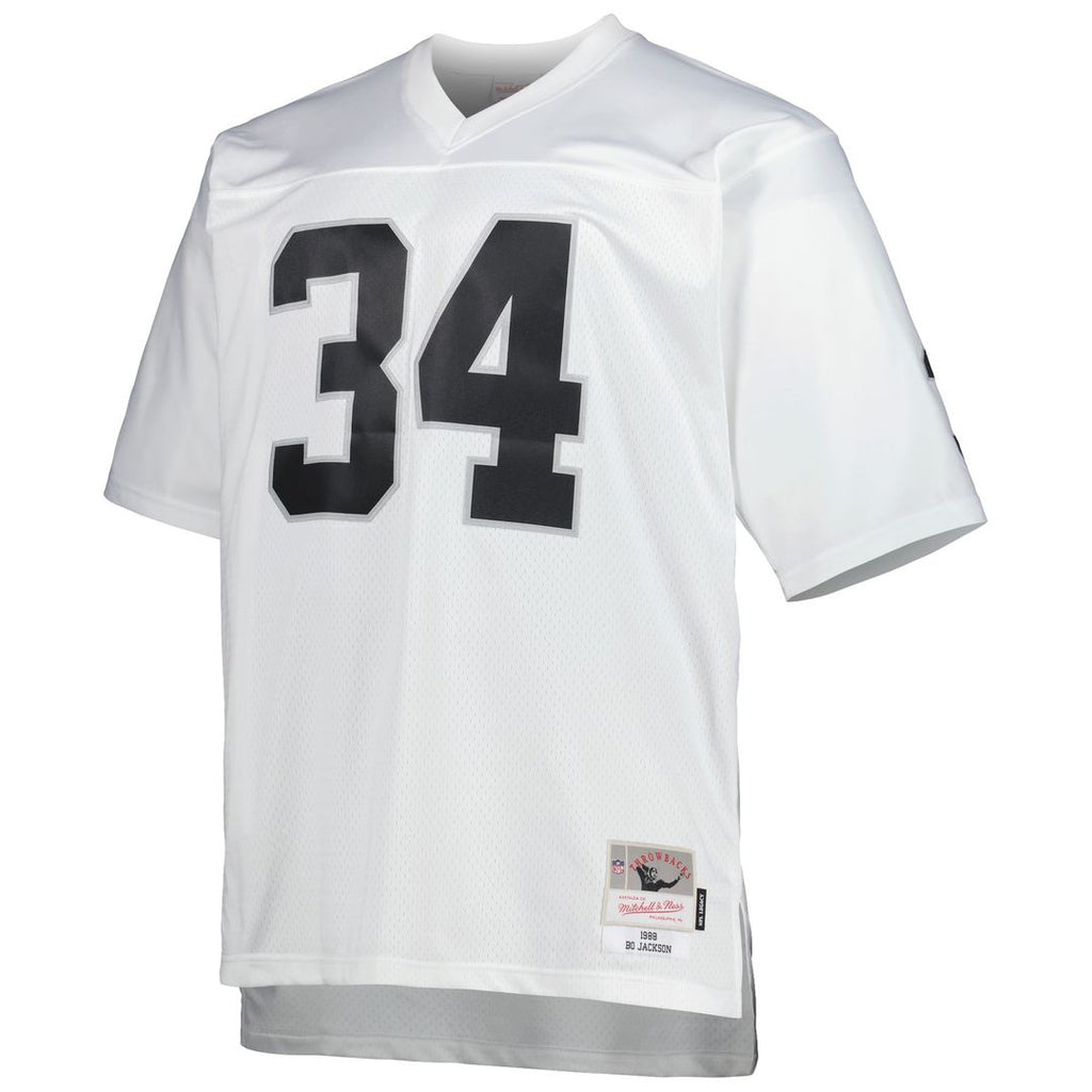 Bo Jackson Las Vegas Raiders Big & Tall 1988 Retired Player Replica Jersey - Black